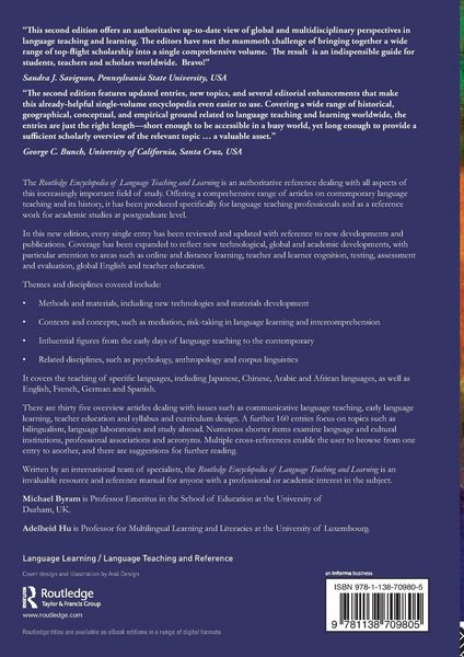 Produktbild: Routledge Encyclopedia of Language Teaching and Learning