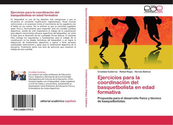 Produktbild: Ejercicios para la coordinaci&oacute;n del basquetbolista en edad formativa