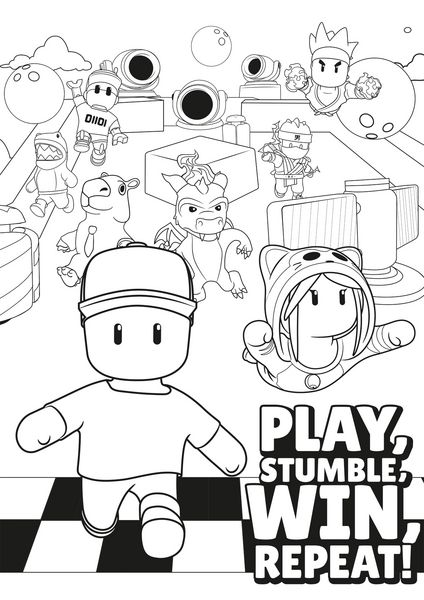 Produktbild: Stumble Guys: Der gro&szlig;e Kreativblock