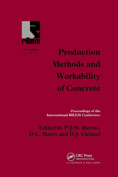 Produktbild: Production Methods and Workability of Concrete