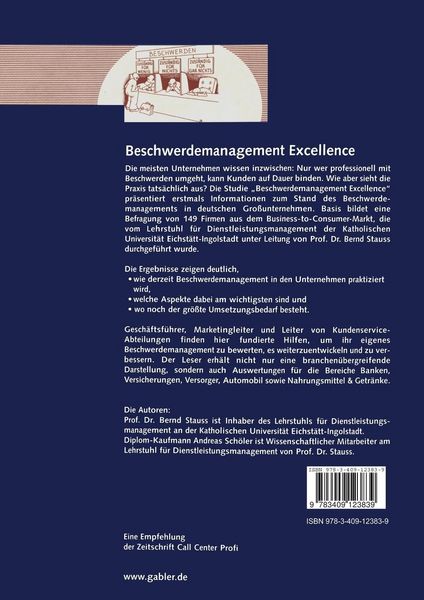 Produktbild: Beschwerdemanagement Excellence