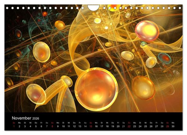 Produktbild: unbekannte Welten (Wandkalender 2026 DIN A4 quer), CALVENDO Monatskalender