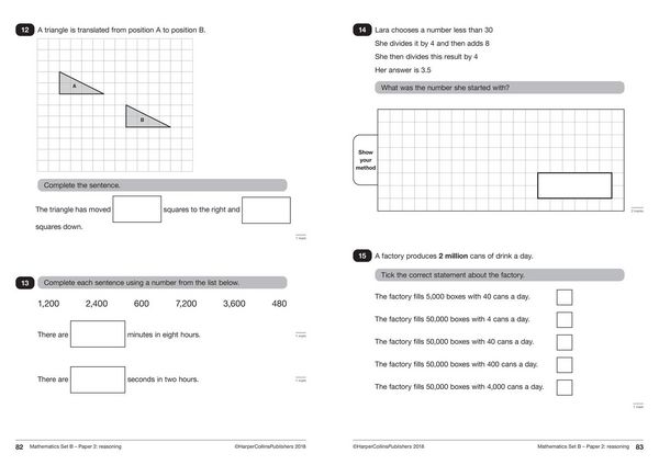 Produktbild: KS2 Maths SATs Practice Papers