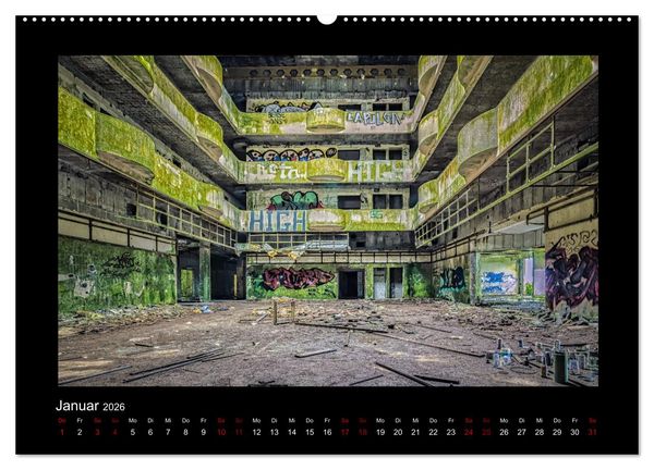 Produktbild: Morbider Charme - Vergessene Orte auf den Azoren - (Wandkalender 2026 DIN A2 quer), CALVENDO Monatskalender