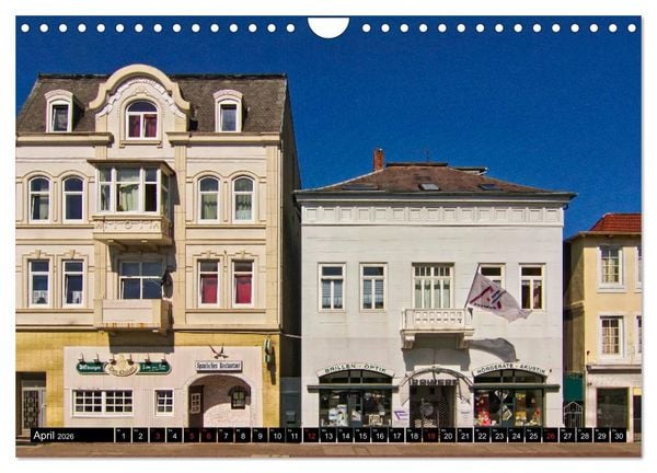 Produktbild: Stadtansichten Cuxhaven (Wandkalender 2026 DIN A4 quer), CALVENDO Monatskalender