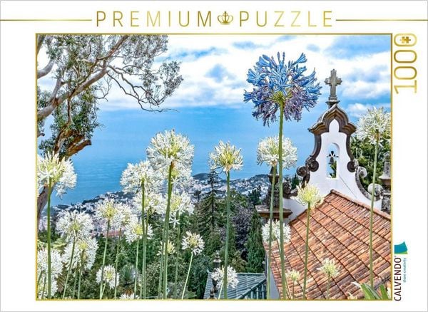 CALVENDO Puzzle Madeira - Inselzauber im Atlantik | 1000 Teile Lege-Größe 64x48cm Foto-Puzzle für glückliche Stunden