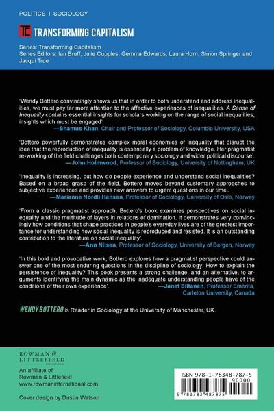 Produktbild: Sense of Inequality