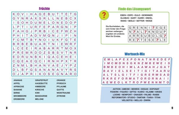 Produktbild: Sei schlau wie Einstein! - Wortsuchr&auml;tsel in Gro&szlig;schrift