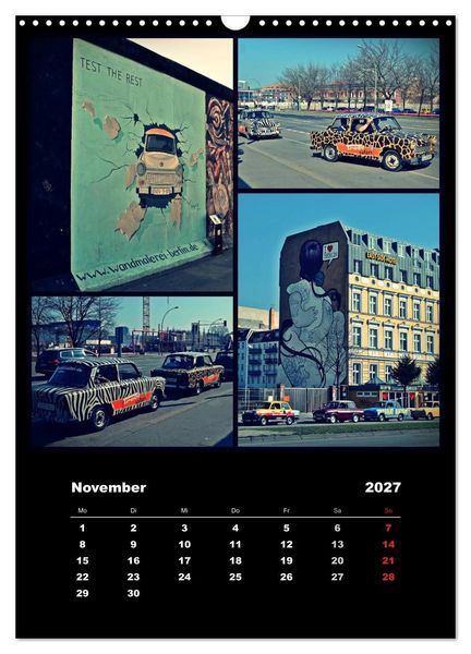 Produktbild: BERLIN / vertikal (Wandkalender 2027 DIN A3 hoch), CALVENDO Monatskalender