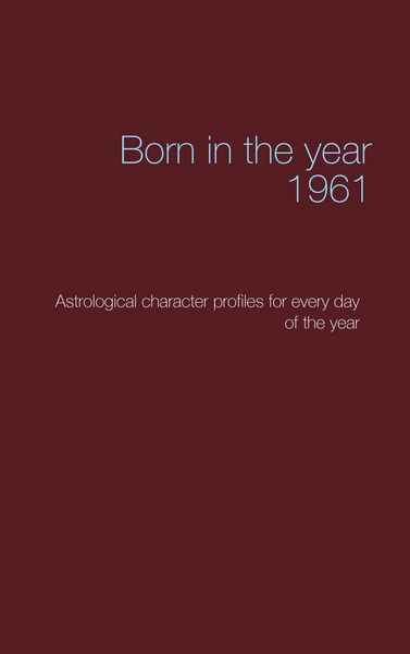 Produktbild: Born in the year 1961