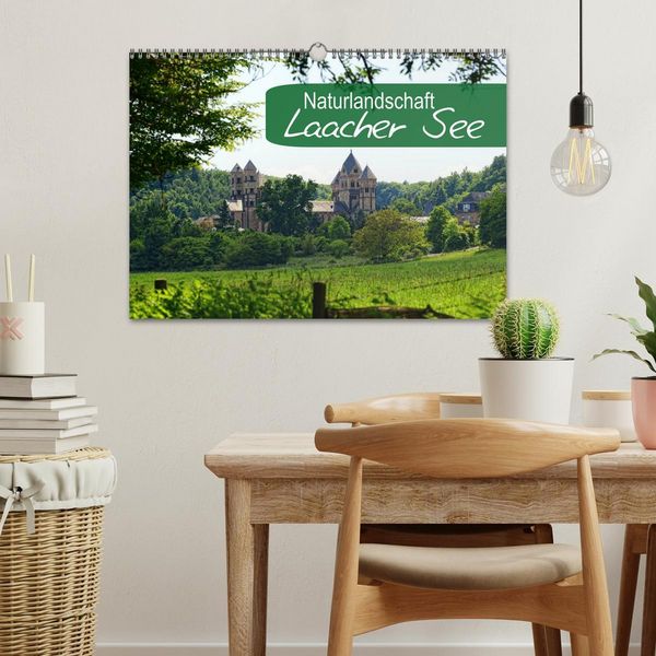 Produktbild: Naturlandschaft Laacher See (Wandkalender 2026 DIN A3 quer), CALVENDO Monatskalender
