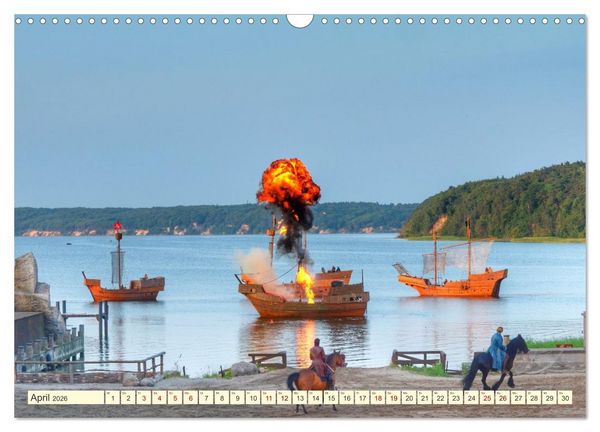 Produktbild: INSEL R&Uuml;GEN - HIDDENSEE. Du bist so sch&ouml;n. (Wandkalender 2026 DIN A3 quer), CALVENDO Monatskalender