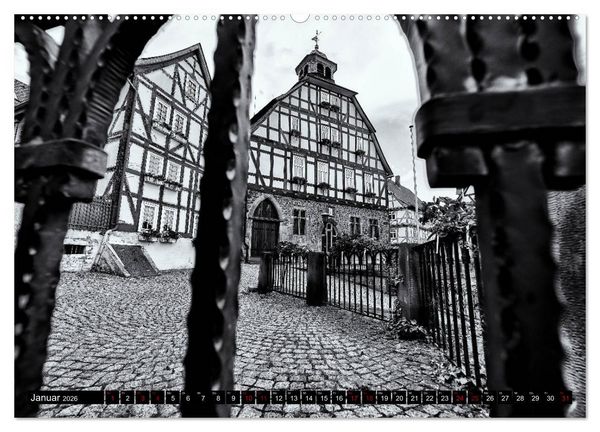 Produktbild: Ein Blick auf Homberg an der Efze (Wandkalender 2026 DIN A2 quer), CALVENDO Monatskalender