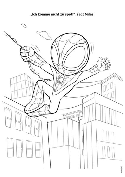 Produktbild: MARVEL Spidey und seine Super-Freunde: Mein cooler Malblock