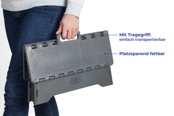 Produktbild: Klapp-Trittstufe Mod. Secura, klappbare Badstufe