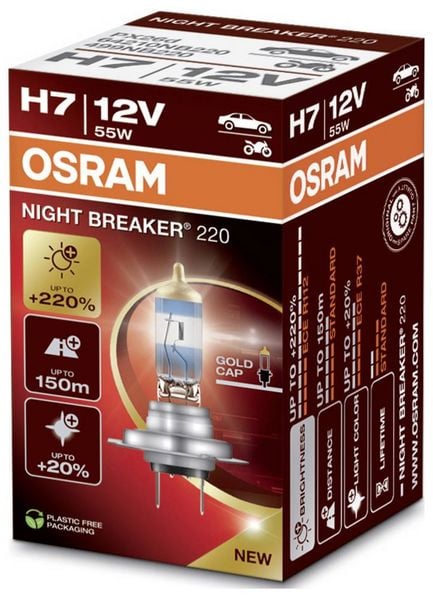 Produktbild: Osram Automotive 64210NB220 Halogen Leuchtmittel