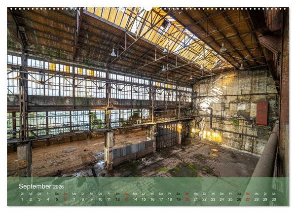 Produktbild: Betrieb eingestellt - Industrieruinen in Europa (Wandkalender 2026 DIN A2 quer), CALVENDO Monatskalender