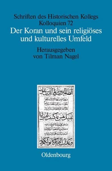 Produktbild: Der Koran und sein religi&ouml;ses und kulturelles Umfeld
