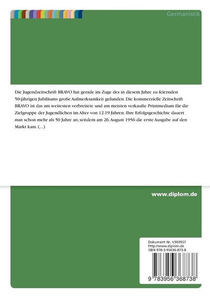 Produktbild: Untersuchungen zum Sprachgebrauch in der Jugendzeitschrift BRAVO