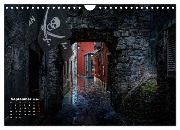 Produktbild: M&auml;rchen Stadt Piran (Wandkalender 2026 DIN A4 quer), CALVENDO Monatskalender