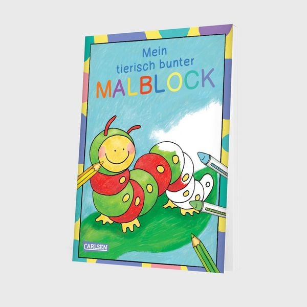 Produktbild: Mein tierisch bunter Malblock