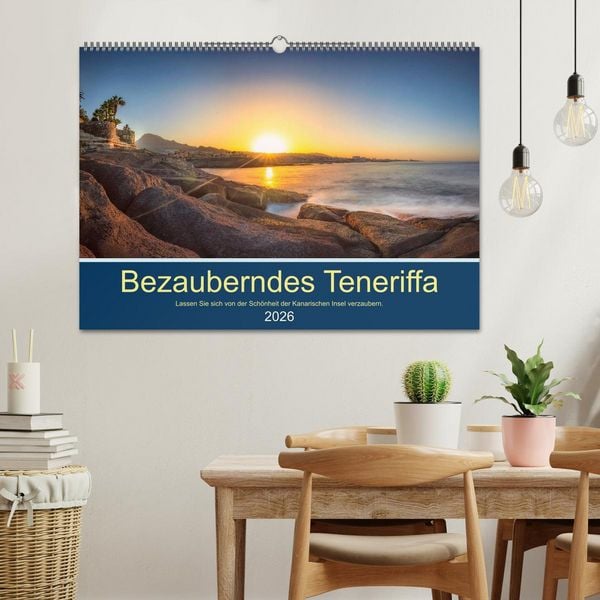 Produktbild: Bezauberndes Teneriffa (Wandkalender 2026 DIN A2 quer), CALVENDO Monatskalender