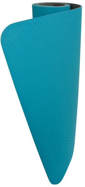 Produktbild: BICOLOR YOGA MATTE 4mm (petrol-anthracite)im Carrybag