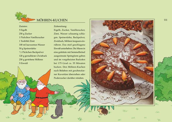 Produktbild: Zwergenst&uuml;bchen Das gro&szlig;e Backbuch