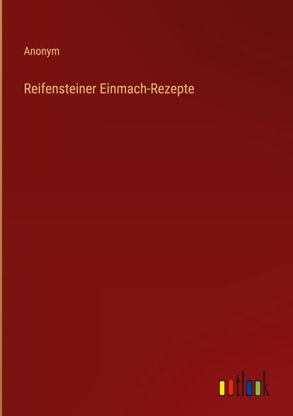 Produktbild: Reifensteiner Einmach-Rezepte