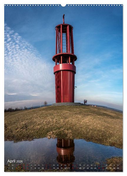 Produktbild: Einmaliges Ruhrgebiet (Wandkalender 2026 DIN A2 hoch), CALVENDO Monatskalender