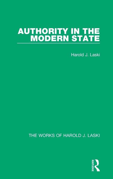 Produktbild: Authority in the Modern State (Works of Harold J. Laski)