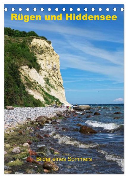 Produktbild: R&uuml;gen und Hiddensee - Bilder eines Sommers / Planer (Tischkalender 2026 DIN A5 hoch), CALVENDO Monatskalender