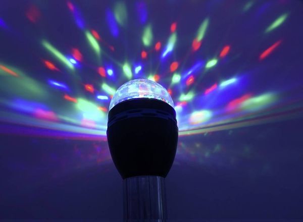 Produktbild: Renkforce E27 PARTYLAMP LED Party-Leuchtmittel 1W RGB Anzahl Leuchtmittel: 3