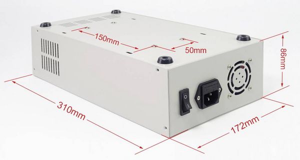 Produktbild: Joy-it RD6006 Labornetzger&auml;t, einstellbar 0 - 60 V 0 mA - 6 A fernsteuerbar, programmierbar, schmale Bauform Anzahl Ausg&auml;nge 2 x