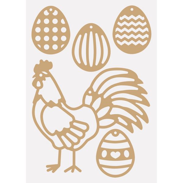 Produktbild: folia Transparentbilder Set Fr&uuml;hling f&uuml;r 11 Bilder
