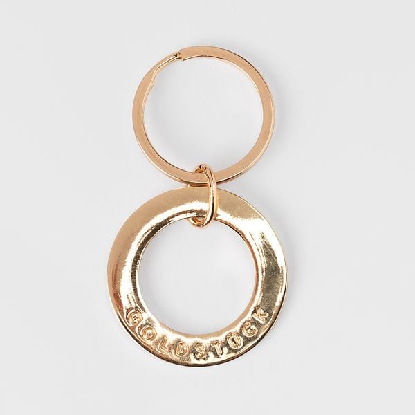 Produktbild: R&auml;der Schl&uuml;sselring Goldst&uuml;ck, D: 4,5cm