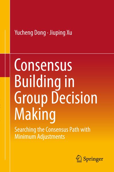 Produktbild: Consensus Building in Group Decision Making