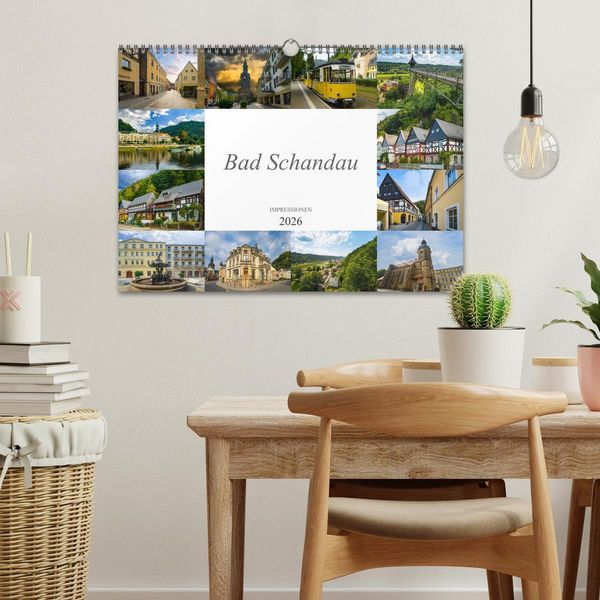 Produktbild: Bad Schandau Impressionen (Wandkalender 2026 DIN A3 quer), CALVENDO Monatskalender