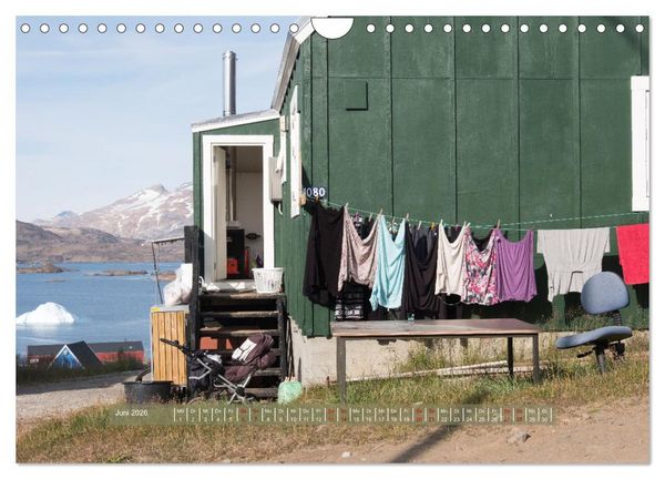 Produktbild: Tasiilaq - Ein kurzer Sommer in Ostgr&ouml;nland (Wandkalender 2026 DIN A4 quer), CALVENDO Monatskalender