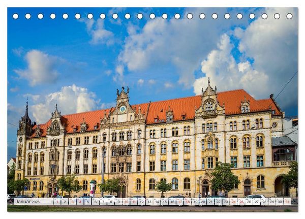 Produktbild: Magdeburg Impressionen (Tischkalender 2026 DIN A5 quer), CALVENDO Monatskalender