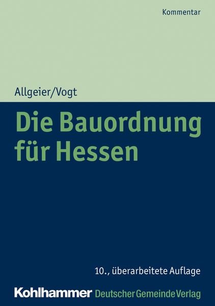 Produktbild: Die Bauordnung f&uuml;r Hessen