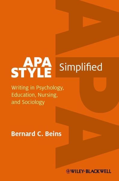 Produktbild: APA Style Simplified