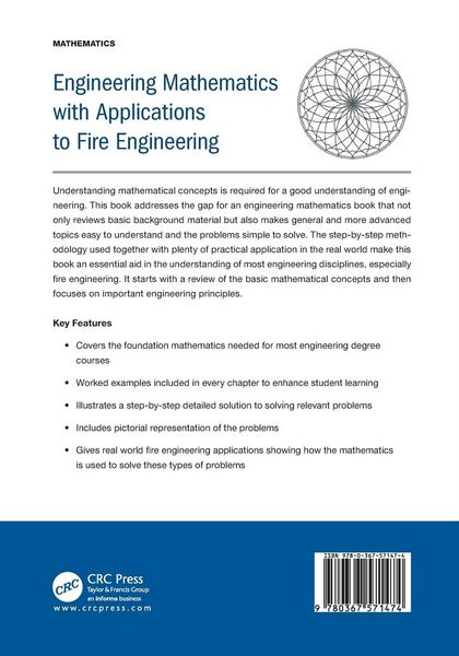 Produktbild: Engineering Mathematics with Applications to Fire Engineering