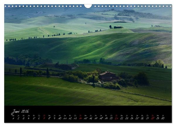 Produktbild: Licht der Toscana (Wandkalender 2026 DIN A3 quer), CALVENDO Monatskalender