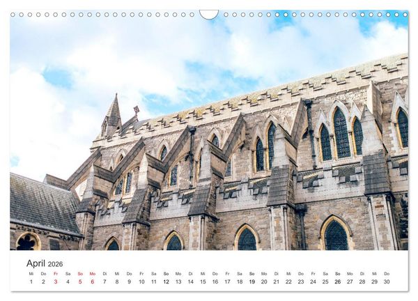 Produktbild: Dublin - Irlands beeindruckende Hauptstadt. (Wandkalender 2026 DIN A3 quer), CALVENDO Monatskalender
