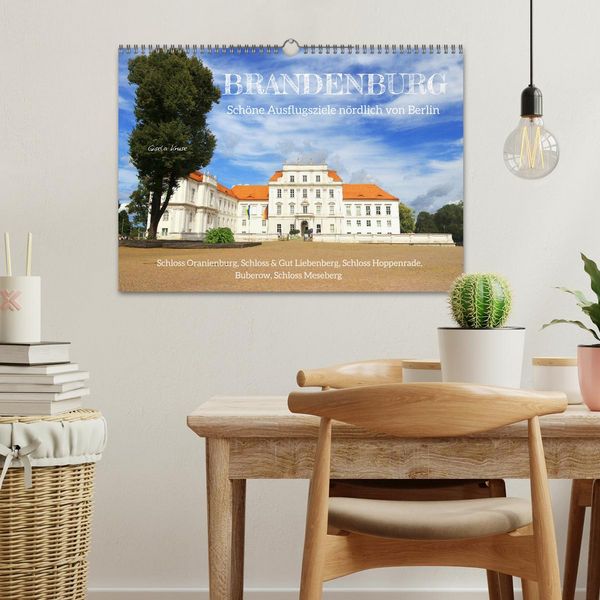 Produktbild: Brandenburg - Sch&ouml;ne Ausflugsziele n&ouml;rdlich von Berlin (Wandkalender 2026 DIN A3 quer), CALVENDO Monatskalender