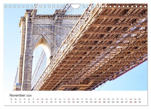 Produktbild: Br&uuml;cken dieser Erde (Wandkalender 2026 DIN A4 quer), CALVENDO Monatskalender