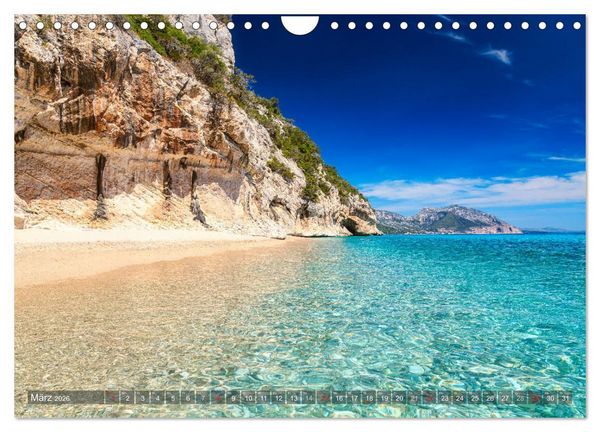 Produktbild: Sardinien - Karibik des Mittelmeers (Wandkalender 2026 DIN A4 quer), CALVENDO Monatskalender