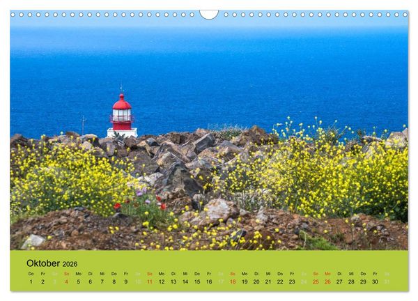 Produktbild: Zauberhaftes Madeira (Wandkalender 2026 DIN A3 quer), CALVENDO Monatskalender