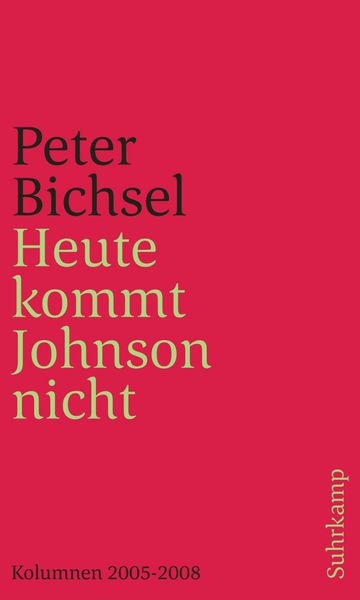 Produktbild: Heute kommt Johnson nicht